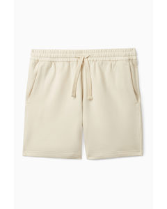 Relaxed-fit Sweat Shorts Beige