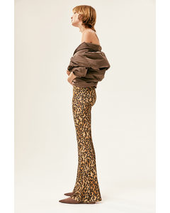 Jazzpants Beige/Leopardenprint