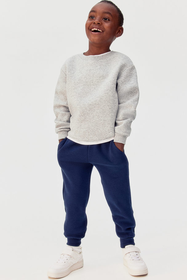 H&M Sweatshirt Light Grey Marl