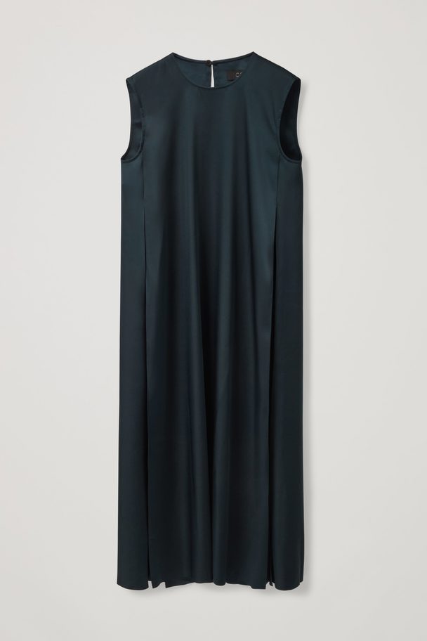 COS Sleeveless Maxi Dress Dark Turquoise