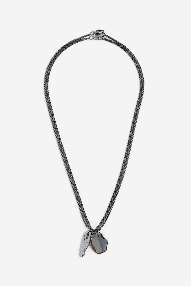 H&M 2-pack Pendant Necklaces Black