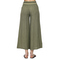 Full Length Skirt Pants Flared Linen Belt Included