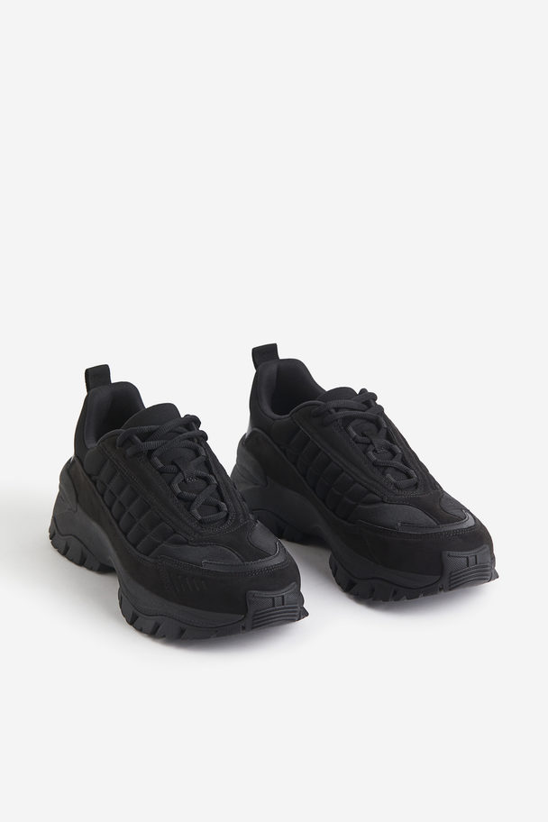 H&M Chunky Trainers Black