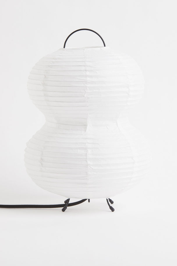 H&M HOME Rice Paper Table Lamp White