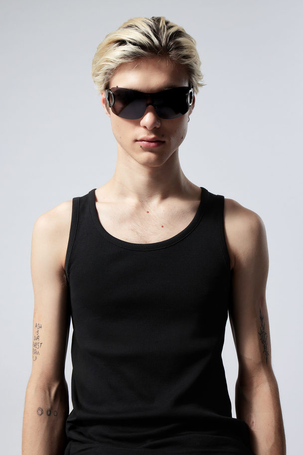 Weekday Motion Sunglasses Black