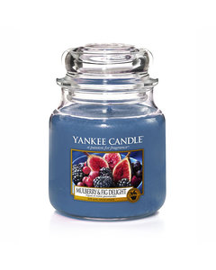 Yankee Candle Classic Medium Jar Mulberry &amp; Fig Delight 411g