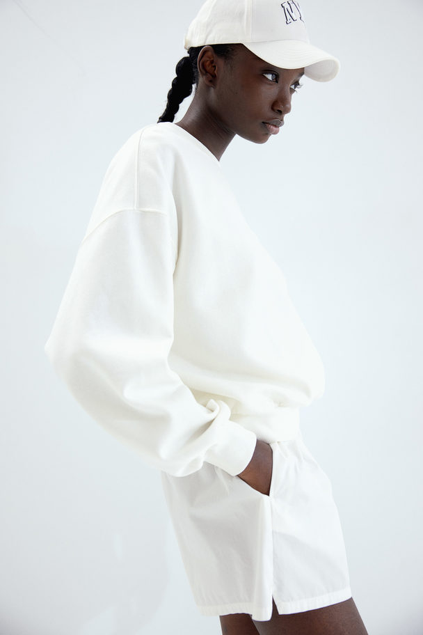 H&M Sweatshirt White