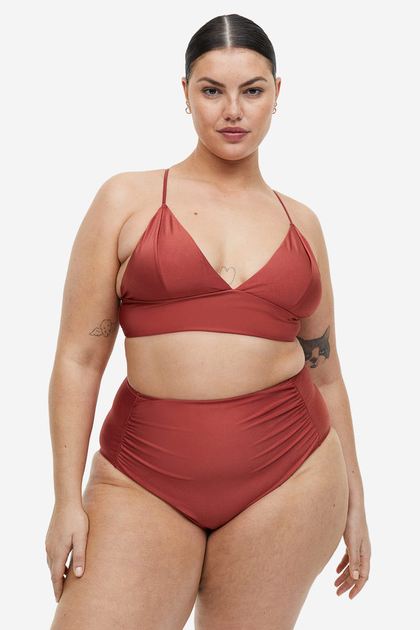 H&M Shaping Bikinibriefs Rød