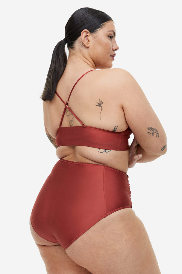 H&M Shape-bikinitrosa Röd