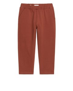 Jersey Trousers Terracotta