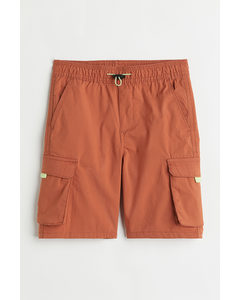 Cargo Shorts Rust Orange