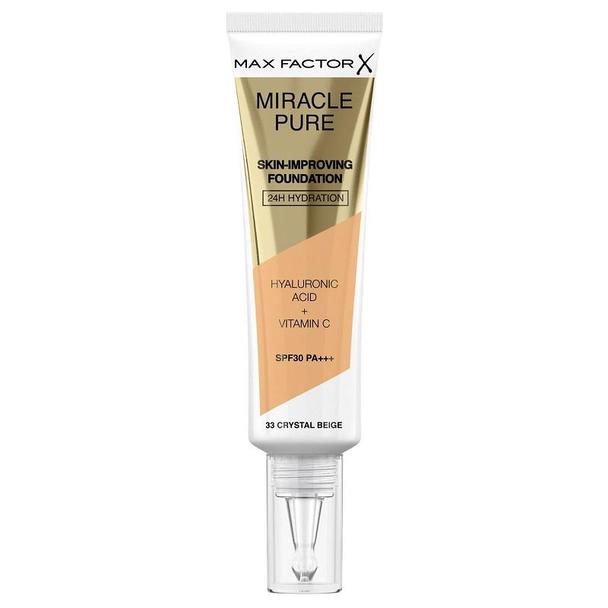 Max Factor Max Factor Miracle Pure Skin-improving Foundation 33 Crystal Beige 30ml