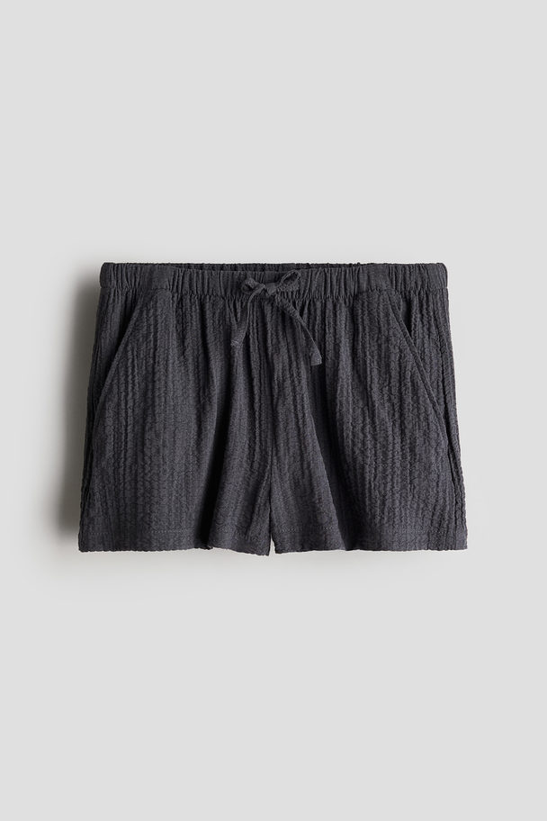 H&M Schlupfshorts Anthrazit