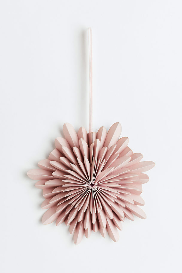 H&M HOME Paper Christmas Decoration Light Pink