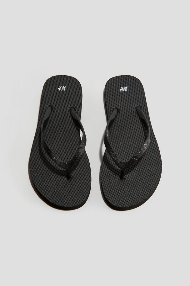 H&M Flip-flops Black