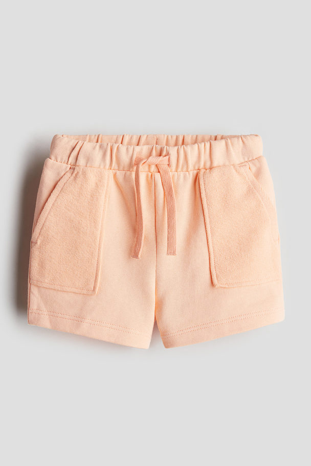 H&M Cotton Shorts Peach