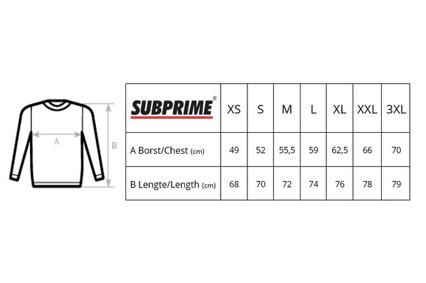 Subprime Subprime Sweater Block Grey Grijs