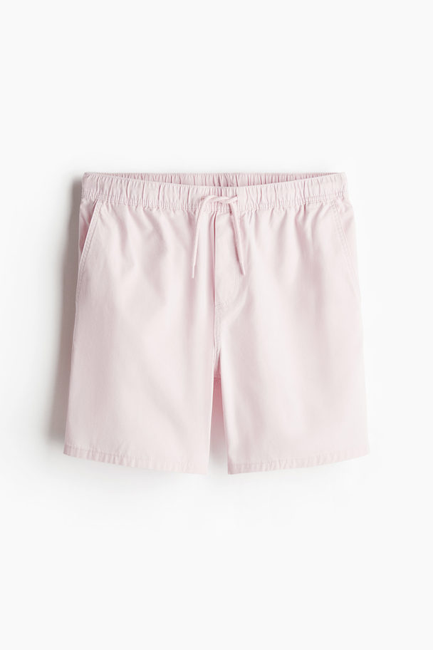 H&M Regular Fit Cotton Shorts Pink