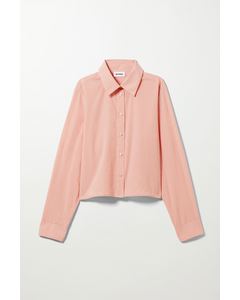 Gwen Poplin Shirt Pink