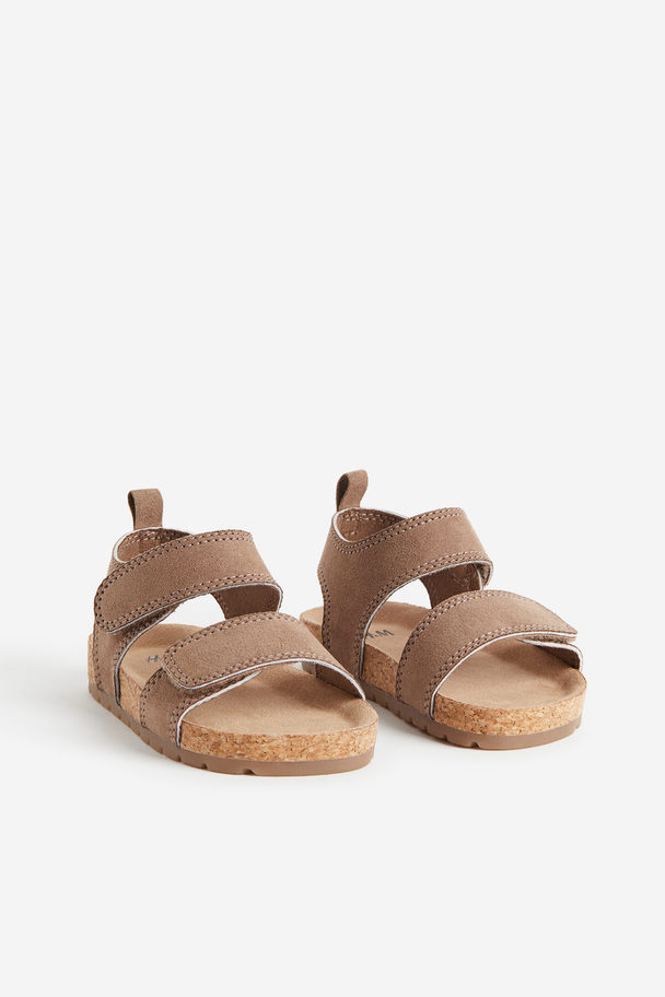 H&M Sandalen Braun