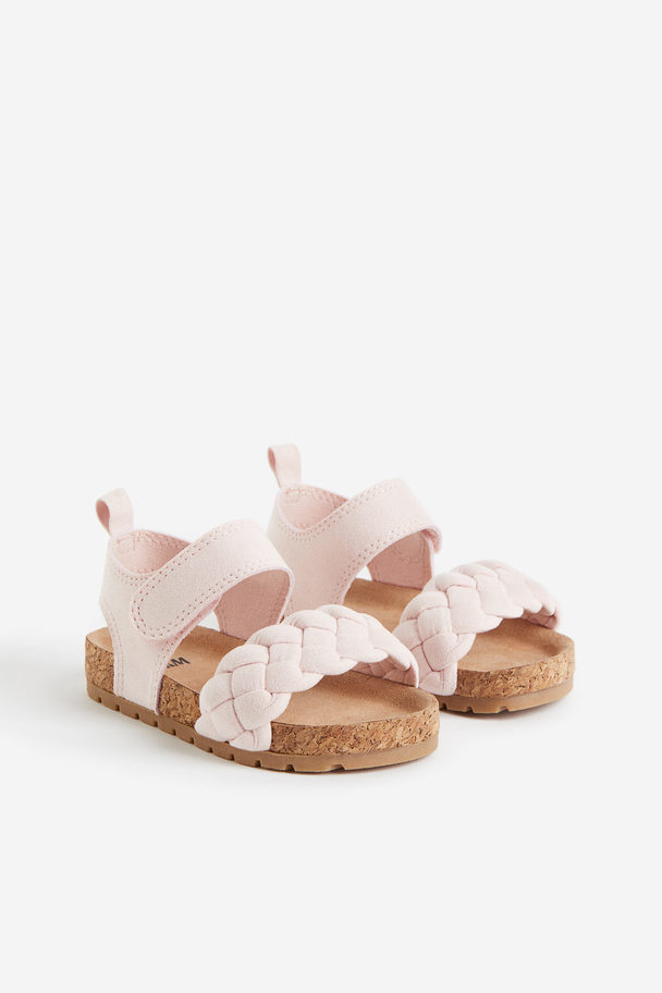 H&M Sandalen Hellrosa