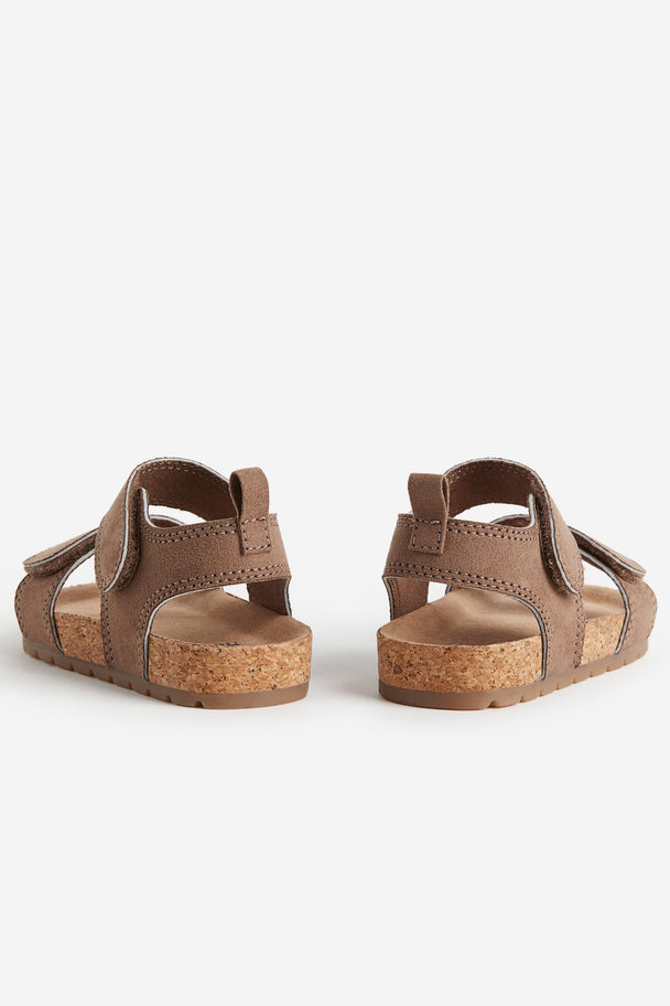 H&M Sandalen Braun