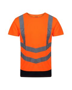 Regatta Mens Pro High-vis Short-sleeved T-shirt