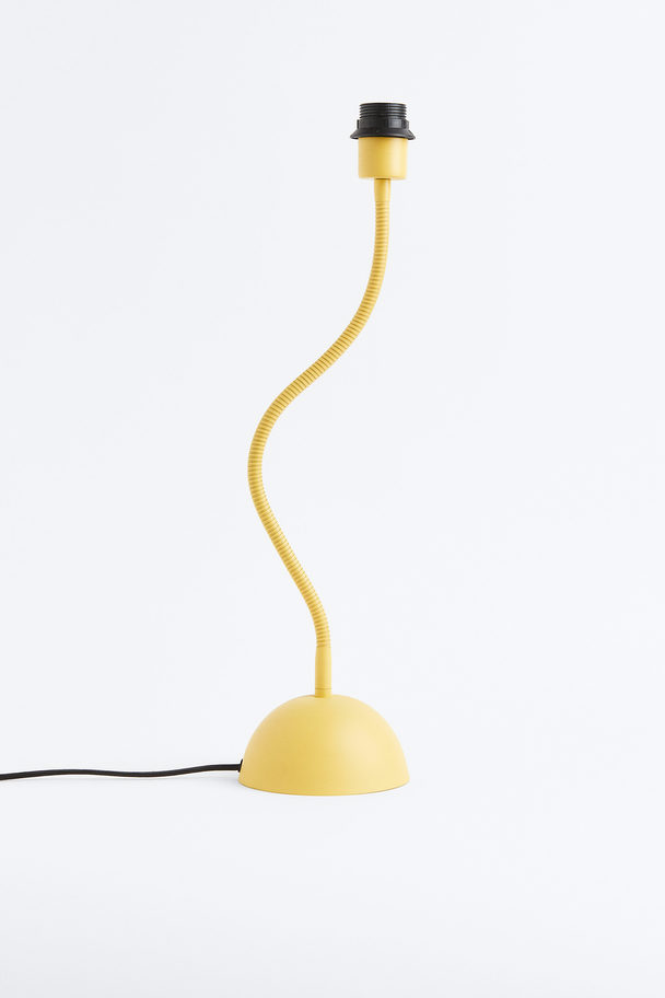 H&M HOME Bordlampe Med Svanehals Gul