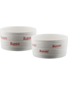 Alva Russin&mandelskål I Keramik 2 Pack Diameter 9 Cm