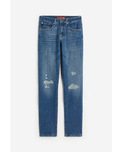 Vintage Slim Straight Jeans Stanton Bright Blue