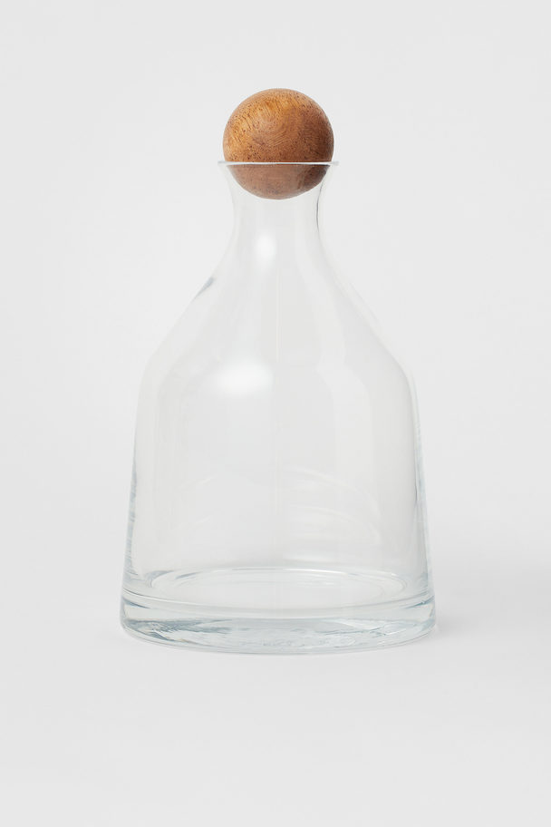 H&M HOME Carafe With A Stopper Clear Glass