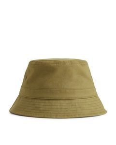 Cotton Twill Bucket Hat Camel