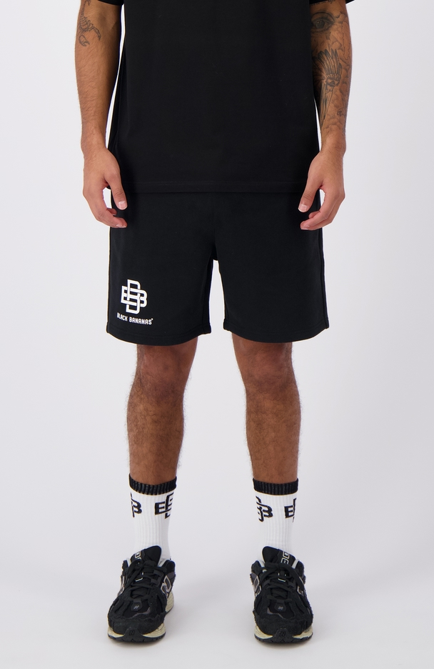 Black Bananas City Sweatshorts Zwart