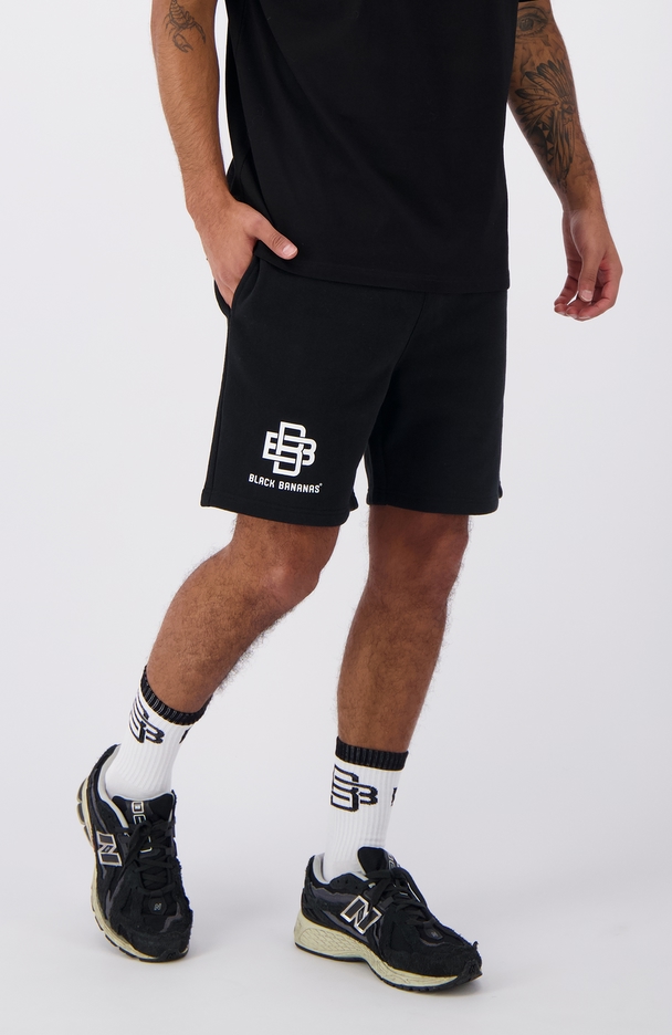 Black Bananas CITY SWEATSHORTS Schwarz