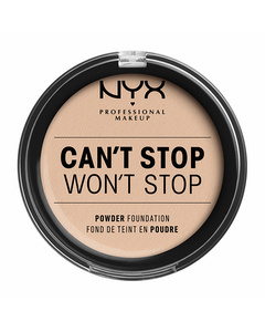 Nyx Prof. Makeup Can't Stop Won't Stop Powder Foundation - Alabaster