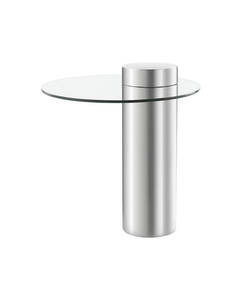 SideTable Ontario 125 silver / clear