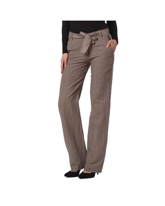Slim Fit Pant With Pockets And Scarf Belt