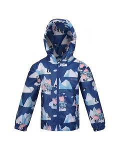 Regatta Childrens/kids Penguin Peppa Pig Packaway Waterproof Jacket