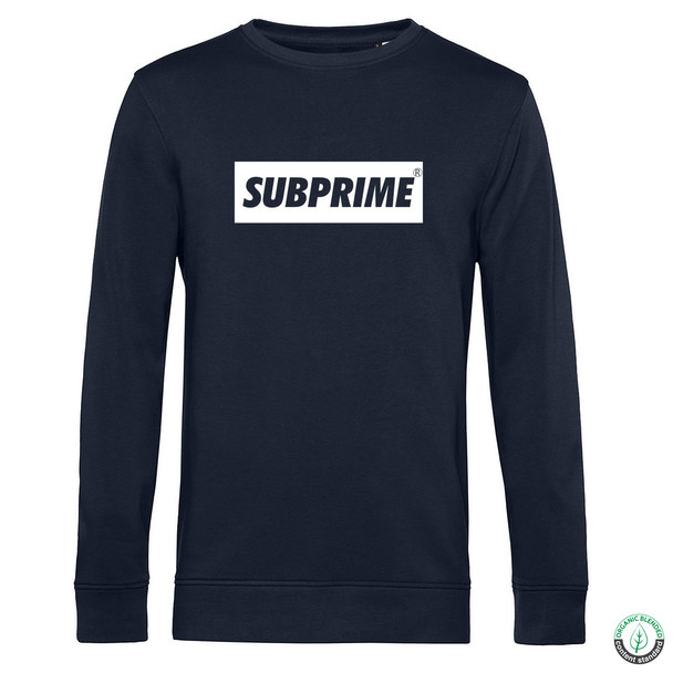 Subprime Subprime Sweater Block Navy Bla