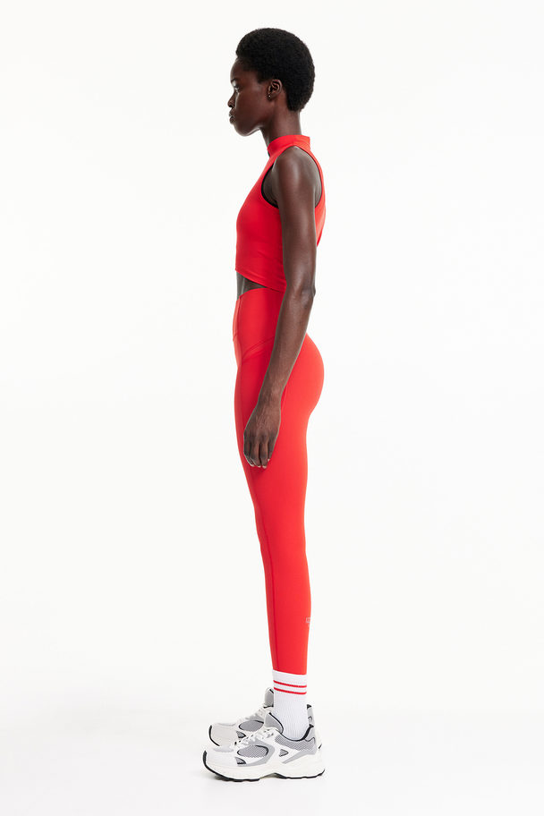 H&M Shapemove™ Sports Tights Red