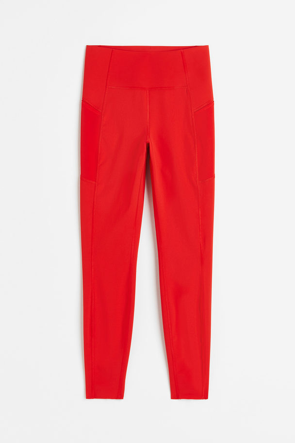 H&M Shapemove™ Sports Tights Red
