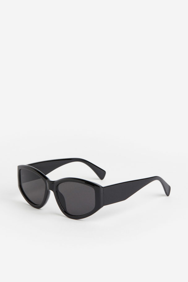 H&M Oval Sunglasses Black