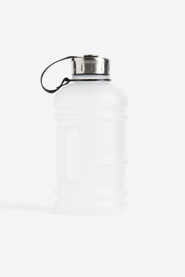 H&M Trinkflasche mit Schraubverschluss Weiß