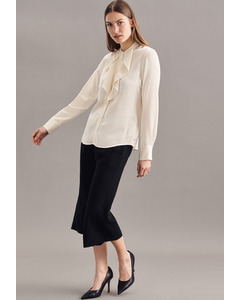 Stand-up Blouse Regular Fit