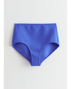 Bikinihose aus Funktionsmaterial Blau