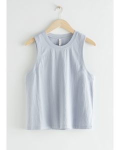 Relaxed Tank Top Blue