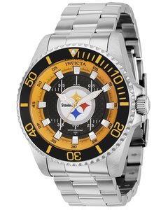 Invicta Nfl - Pittsburgh Steelers 36951 - Mænd Kvarts Ur - 47mm