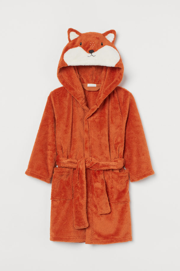 H&M HOME Dressing Gown Orange/fox