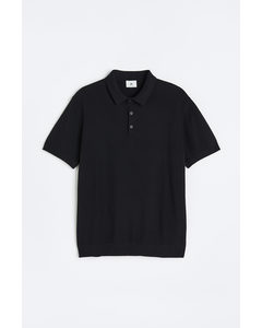 Poloshirt - Regular Fit Zwart
