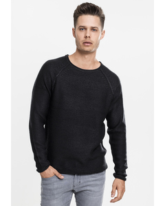 Herren Raglan Wideneck Sweater